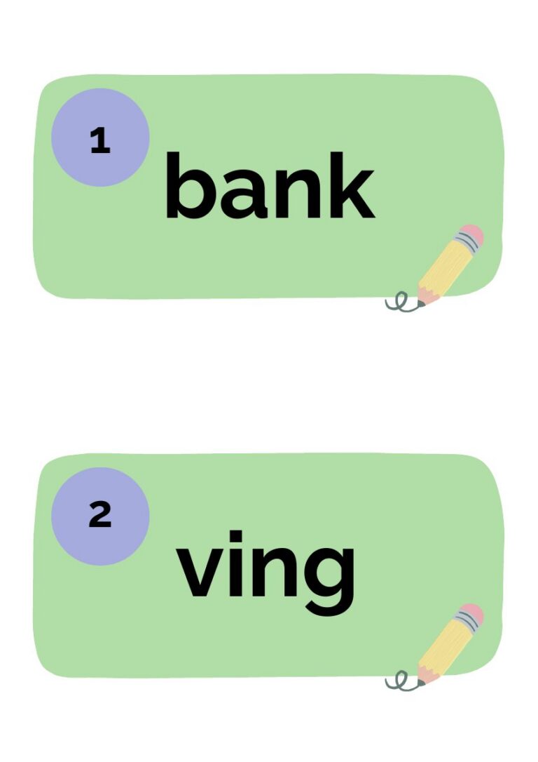 Voorbeeld van Beweegdictee woorden - Lijn 3 thema 6